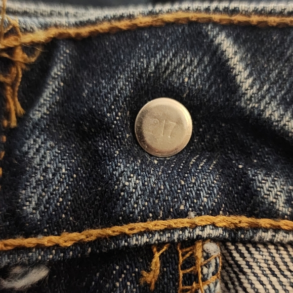 Vintage x 80s Levi’s 505 Original Fit Straight Leg Blue Indigo Jean - Picture 7 of 11